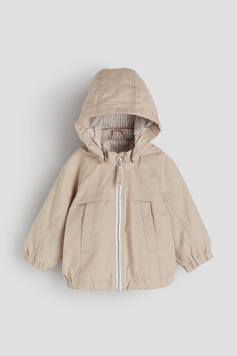 Hooded Cotton Jacket | H&M (US + CA)