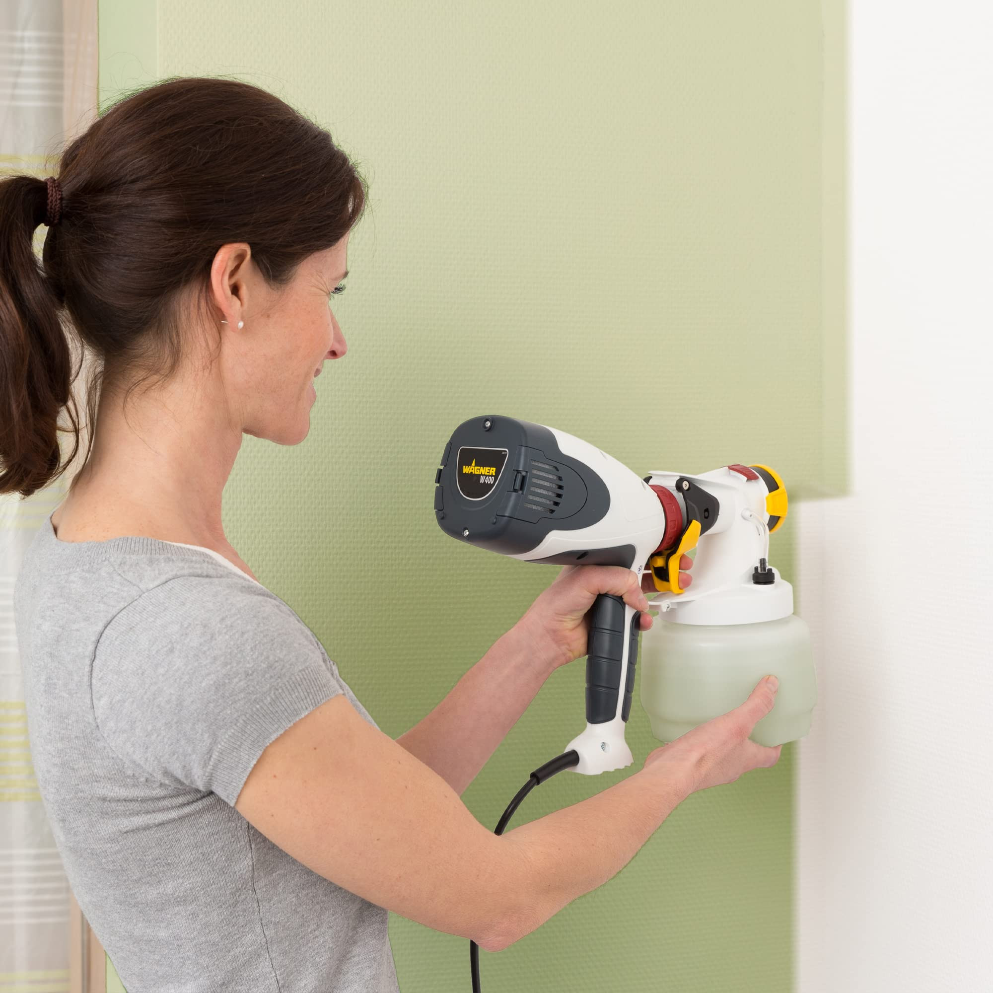 Wagner Spraytech 0529002 PaintREADY Handheld HVLP Paint Sprayer, iSpray Nozzle Great for Medium S... | Amazon (US)