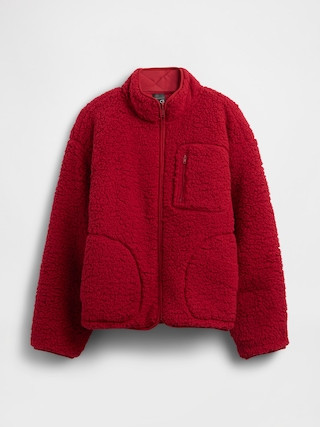 GapFit Reversible Sherpa Jacket | Gap (US)