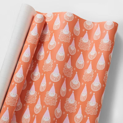 Santa Gnome Gift Wrap Terracotta - Wondershop™ | Target