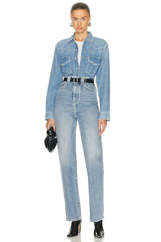 Cropped Western Shirt | FWRD 