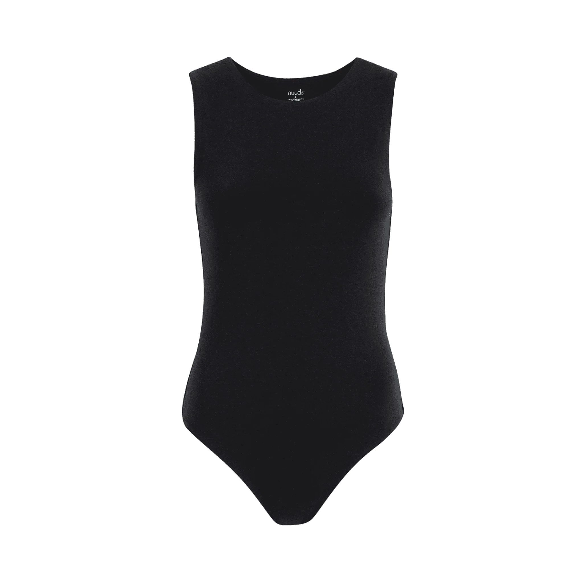 Classic Crew Tank Bodysuit | nuuds