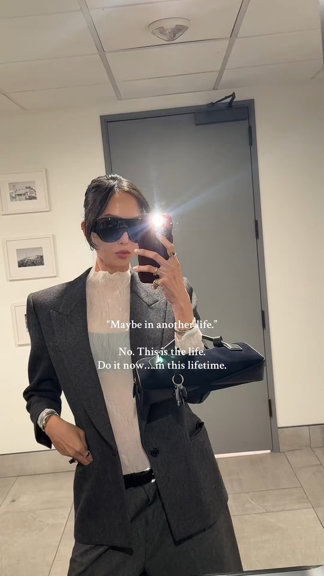 You’re a young, powerful, beautiful diva. So choose the life you deserve.
Choose the career that lights your soul on fire. Choose the partner who makes you feel safe enough to be your realest self. This is your life… build it like the queen you are. 👑

#LTKWorkwear #LTKBeauty #LTKStyleTip