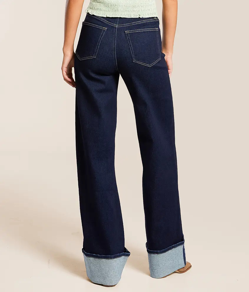 Olivia Wide Leg Stretch Cuffed Jean | Buckle