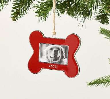 Dated Enamel Frame Ornament 2025 | Pottery Barn (US)