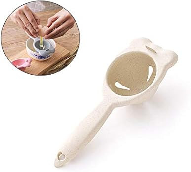 ZJCHKISS Egg Separator White Egg Yolk Screening, Baking Tools DIY Wheat Straw Plastic Home Life K... | Amazon (US)