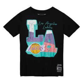 Women's Stateside Pastel SS Tee Los Angeles Lakers | Mitchell & Ness