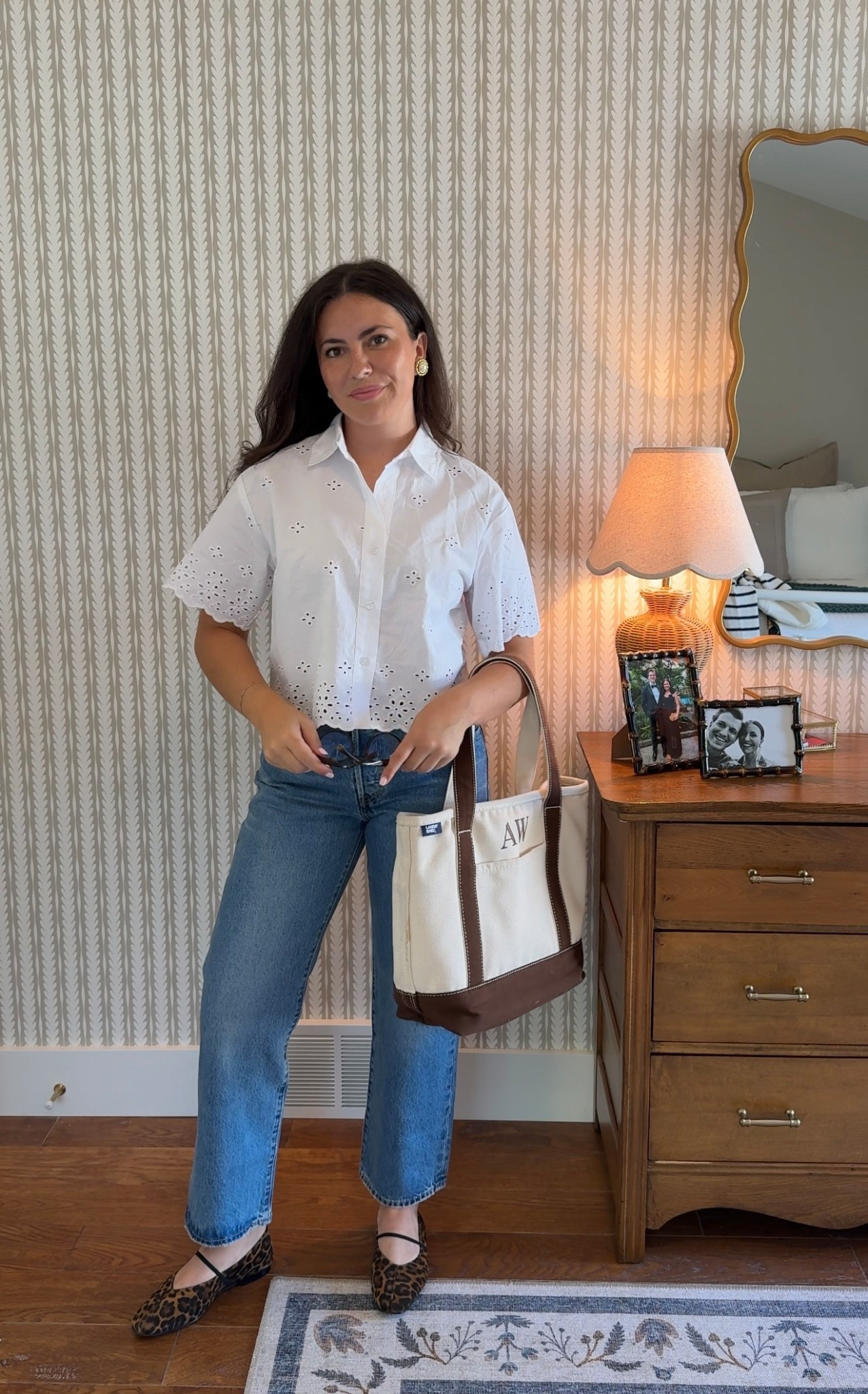 Love a pop of leopard!! 🤍