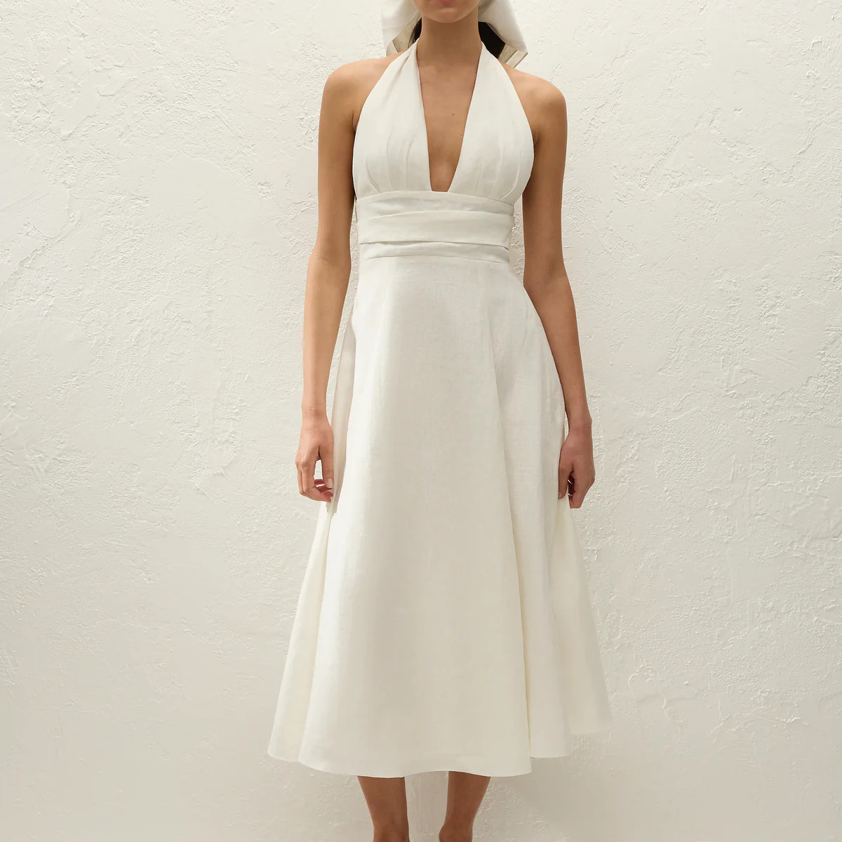 Bianca Midi Dress White | Faithfull (AU)