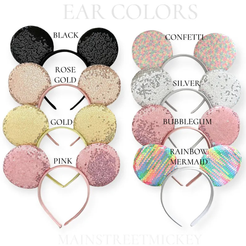 Minnie Mouse Jack Skellington Ear, Halloween Mouse Ear, Mickey Ear, Disneyland Ear, Disney Boo Ba... | Etsy (US)