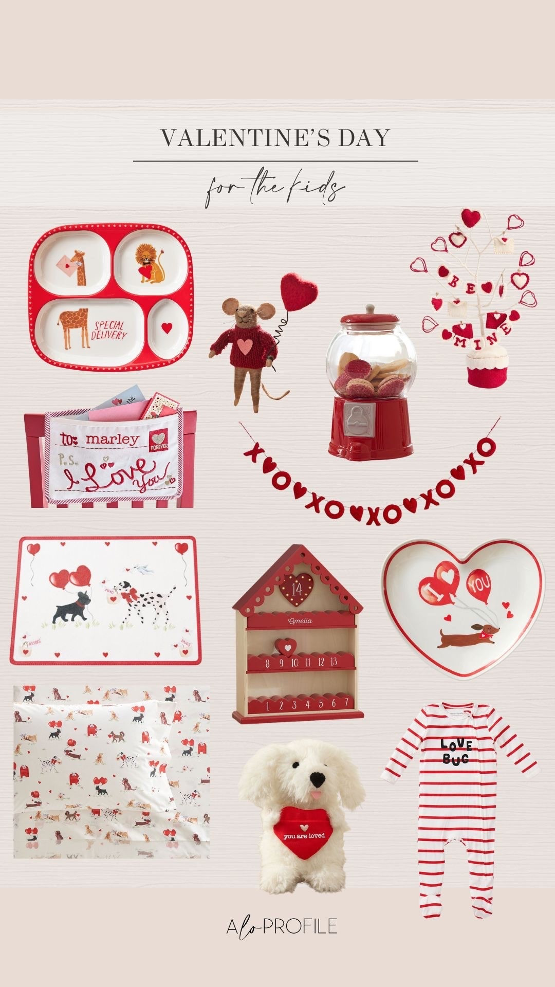 Valentine's Day Decor + Gifts for the Kids // kid friendly decor, valentines decor for kids, toddler vday decor, Valentine's Day, Valentine's Day decor, Vday decor, Valentine's Day decorations, holiday decor,  seasonal home decor