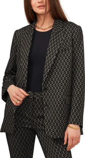 Geo Jacquard Ponte Blazer | Nordstrom