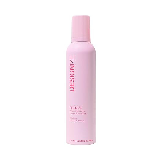 Design.Me PUFF.ME Hair Volumizing Mousse | Lightweight & Flexible Hold Hair Mousse for Curls, Wav... | Amazon (US)