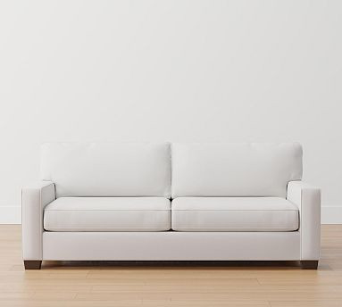 Buchanan Square Arm Upholstered Sofa | Pottery Barn (US)