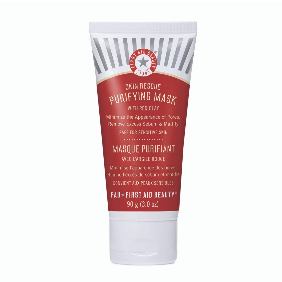 First Aid Beauty Skin Rescue Purifying Mask: Peel Off Face Mask and Pore Minimizer with Red Clay.... | Amazon (US)