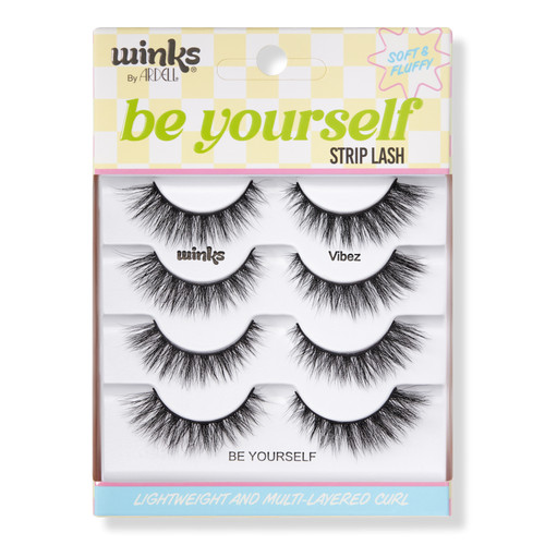 Winks Be Yourself Vibez, Black Strip Lash | Ulta
