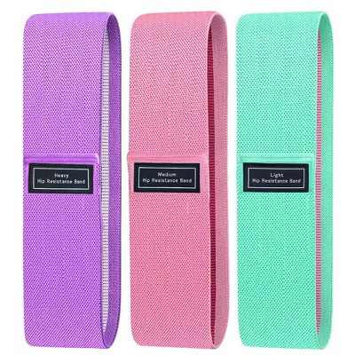 Swtroom Resistance Bands Set Elastic 3 Levels Legs and Butt Exercise Pink | Target