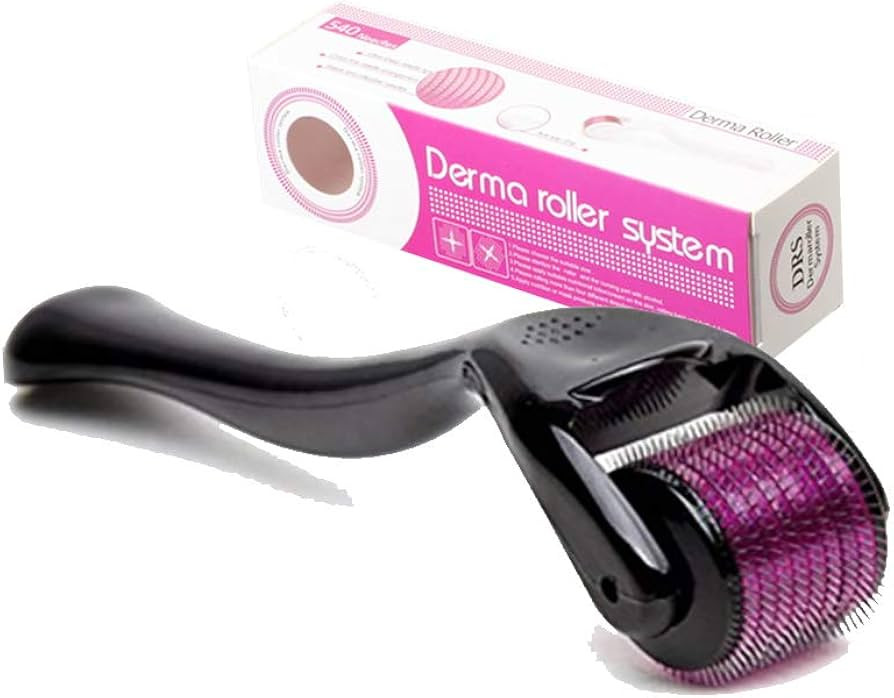 Derma Roller- 540 Needles Derma for Face and Skin Care 0.5mm | Amazon (UK)