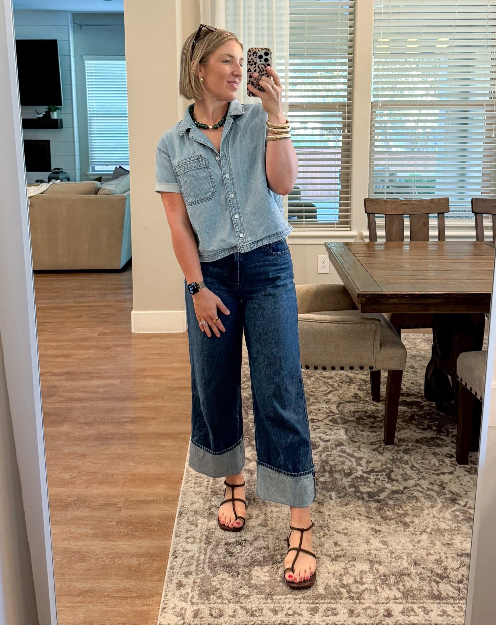 Canadian tuxedo alert!!! Also this necklace is the moment and on sale for under $10.

#LTKdayinmylife #LTKmomlife