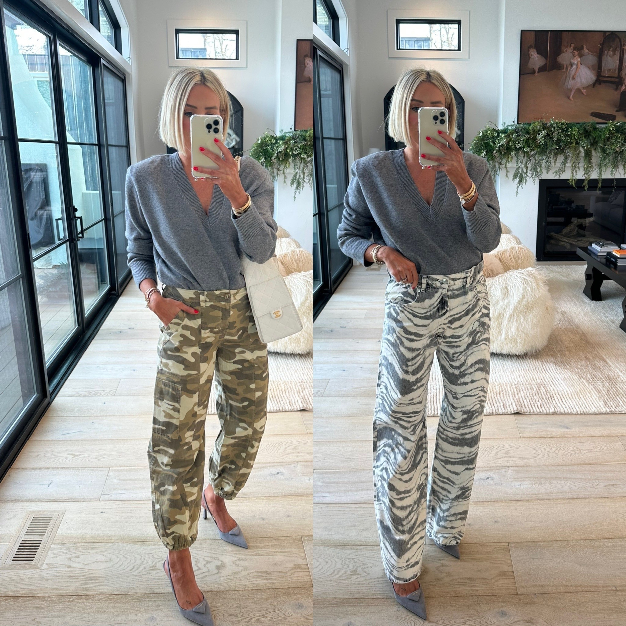 The two pairs of pants from Nordstrom 🤩🤩🤩 These are both so freakin good! 