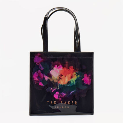 Black Brush Strokes Icon Small Tote Bag | TK Maxx