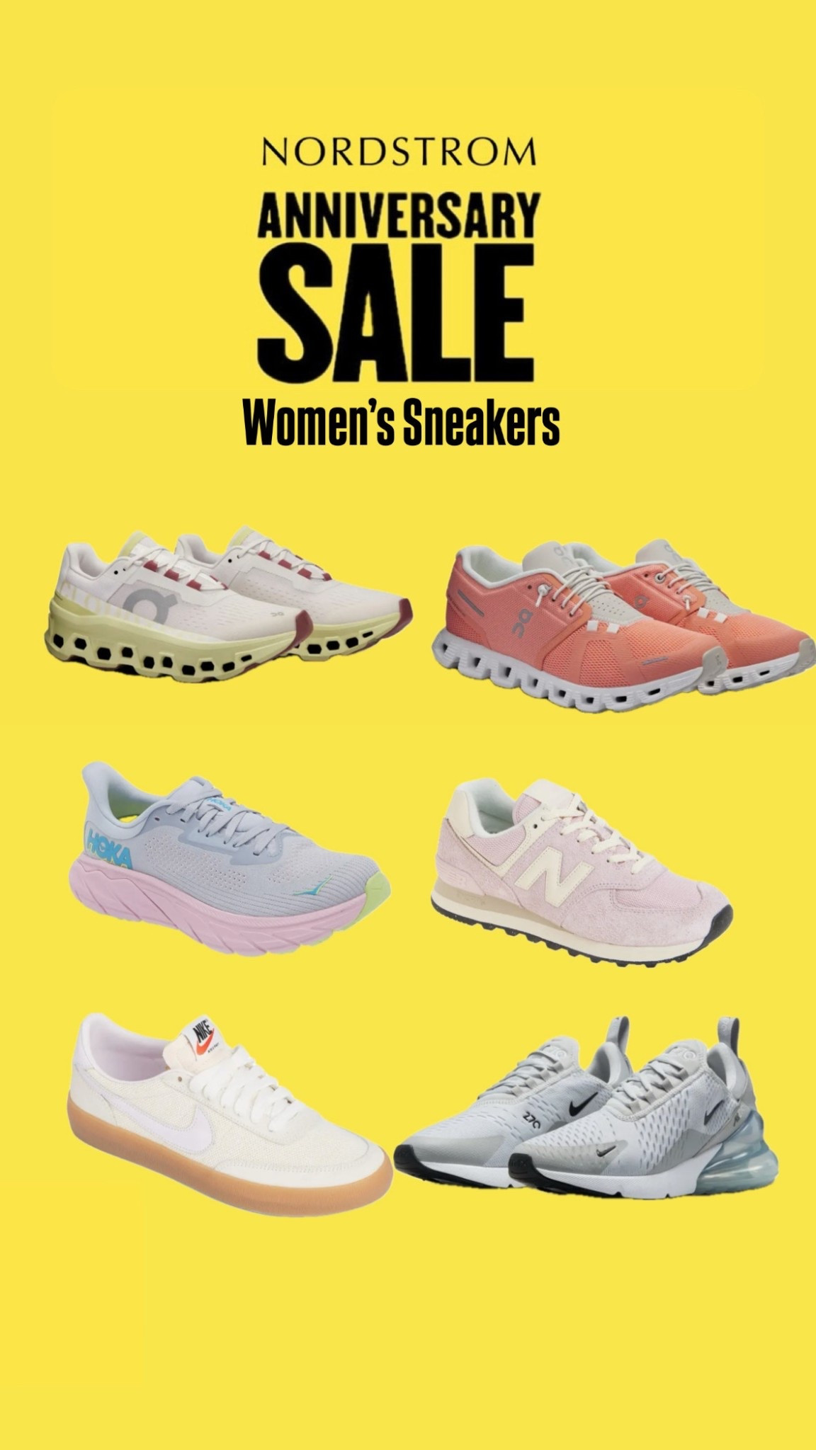 Nordstrom Anniversary Sale! Great deals on women’s sneakers! 🙌





Tennis shoes/ Nike/ New Balance/ ON/ Hoka/ 

#LTKSaleAlert #LTKActive #LTKShoeCrush