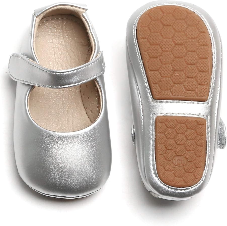 Soft Sole Baby Shoes - Infant Baby Walking Shoes Moccasins Rubber Sole Crib Shoes | Amazon (US)
