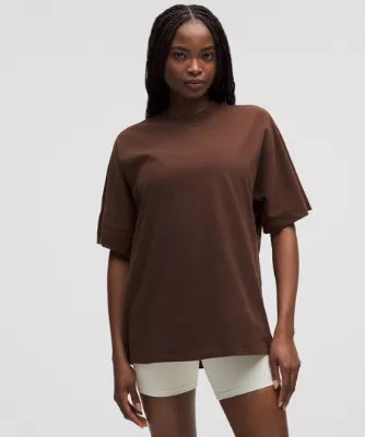 Cotton Jersey Oversized Short-Sleeve Shirt | lululemon (AU)