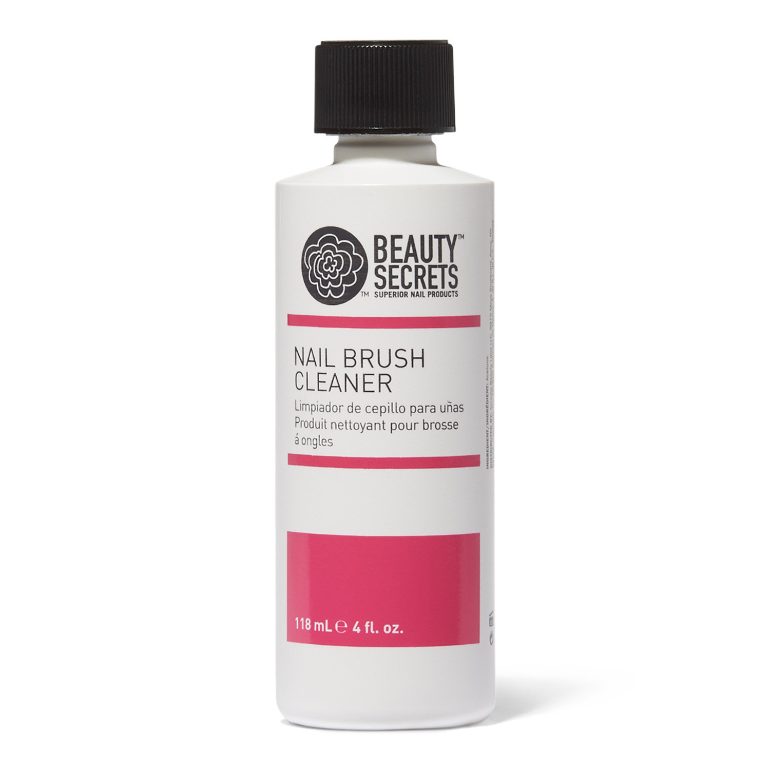 Beauty Secrets Nail Brush Cleaner 4 oz | Sally Beauty