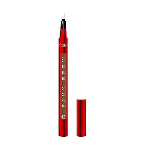 L'Oreal Paris Faux Brow, Hair-Like, Filling Eyebrow Pen with Double-Brush Tip, Fast & Precise Eyebrow Makeup, Dark Blonde, 0.04 Fl Oz | Amazon (US)