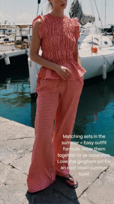 Zara finds for the end of summer 🤍

summer outfit, summer outfits, summer fashion, matching set, weekend outfit, casual outfits, pull-on pants, gingham pants, vacation outfits, beach outfit

#LTKSeasonal