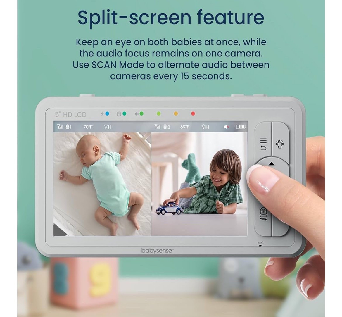 Great baby monitor! Split screen is the best feature to me! 

#LTKBump #LTKSaleAlert #LTKBaby