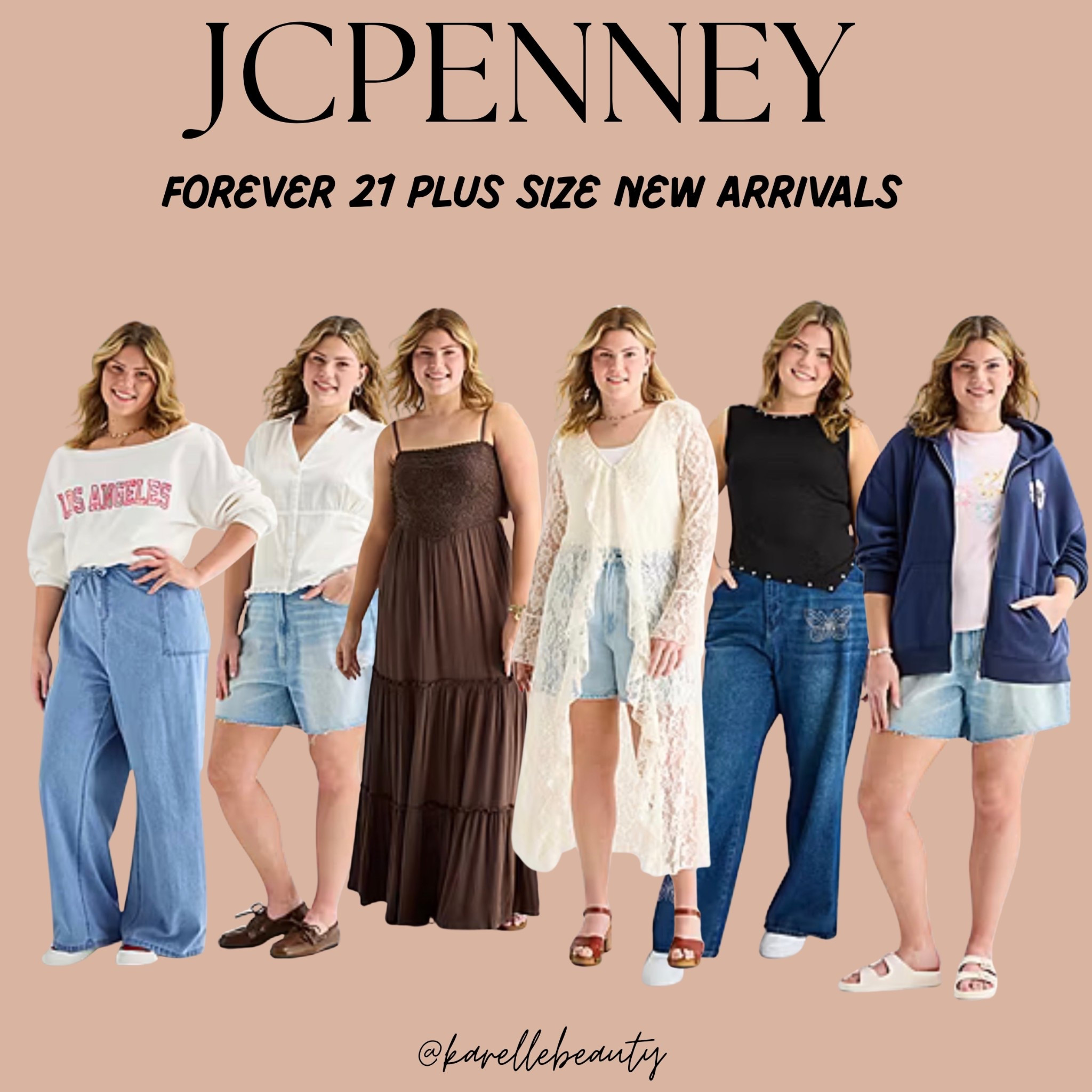 JCPenney Forever 21 plus size new arrivals. 

#LTKPlusSize #LTKSeasonal