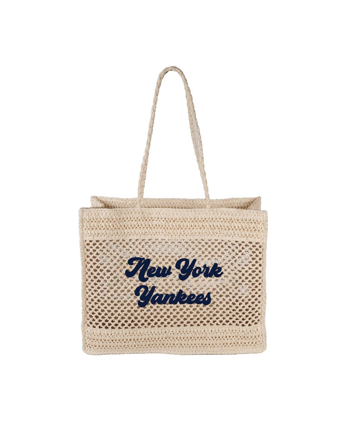 Logo Brands New York Yankees Coastal Tote Bag - Tan | Macy's