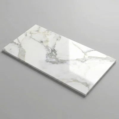 Calacatta Gold Honed 18x36 Marble Tile | Wayfair North America