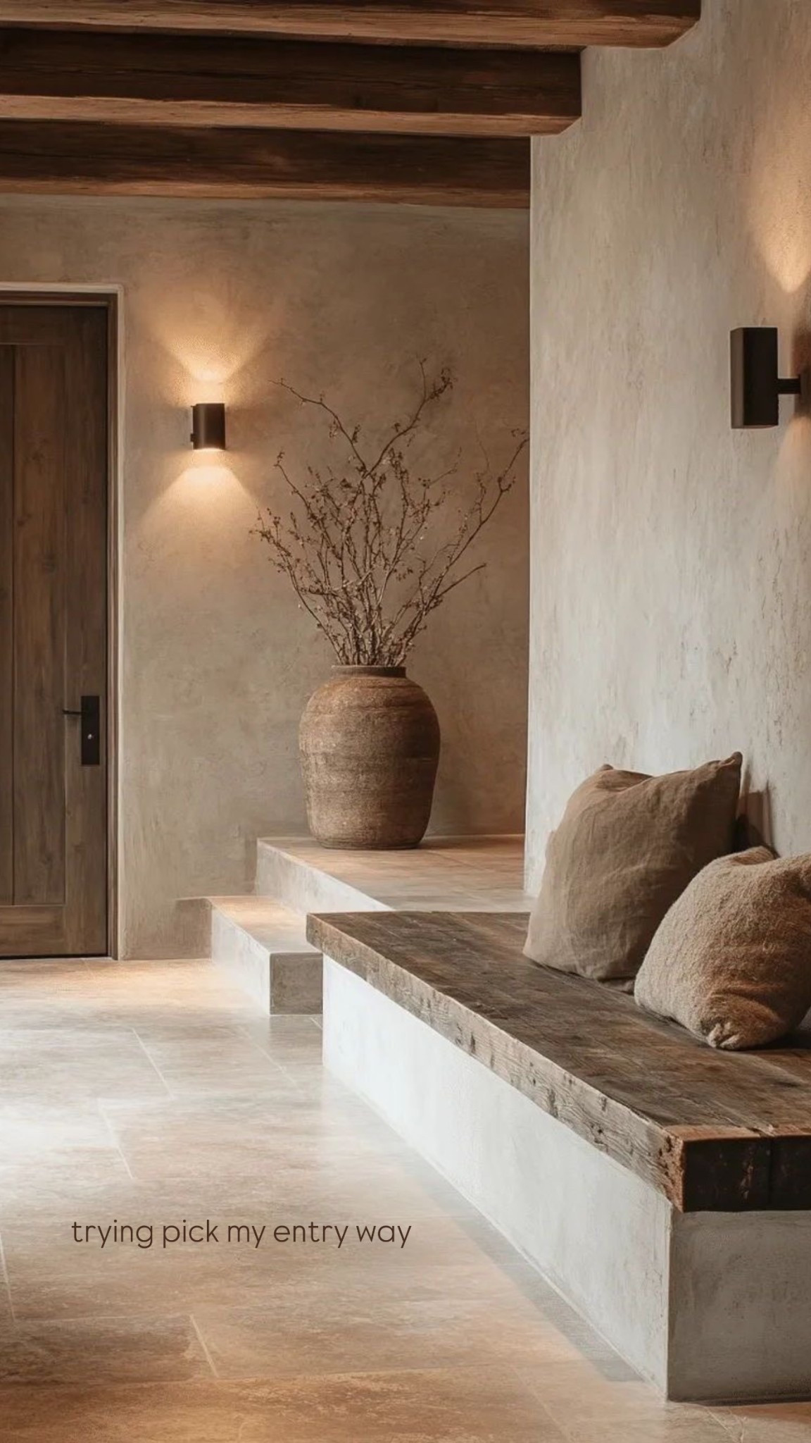 trying pick my entry way