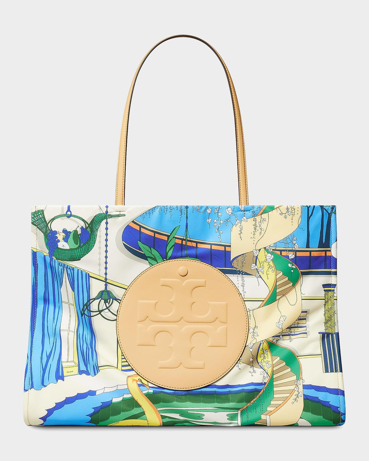 Ella Printed Tote Bag | Neiman Marcus