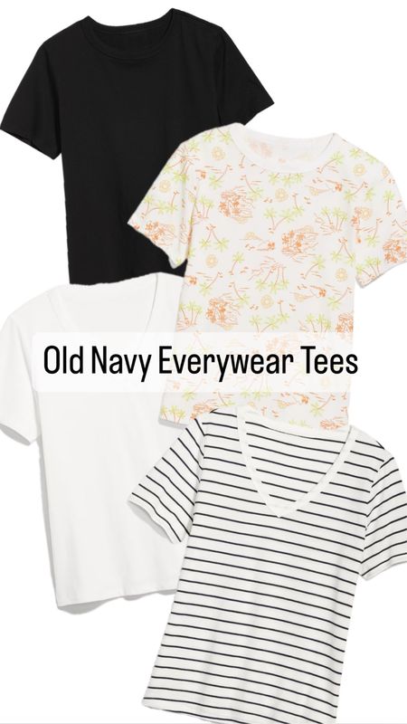 Old Navy classic ever wear t-shirts 

#LTKSeasonal #LTKActive #LTKover40