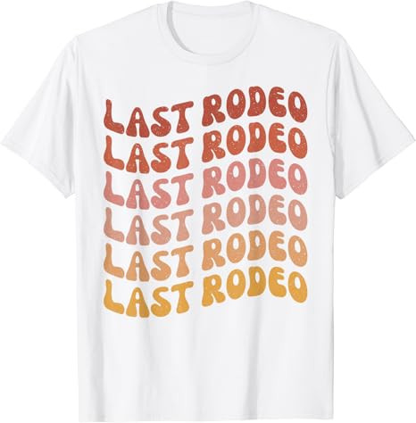 Last Rodeo Bachelorette Party Outfit Favor | Nash Bash Bride T-Shirt | Amazon (US)