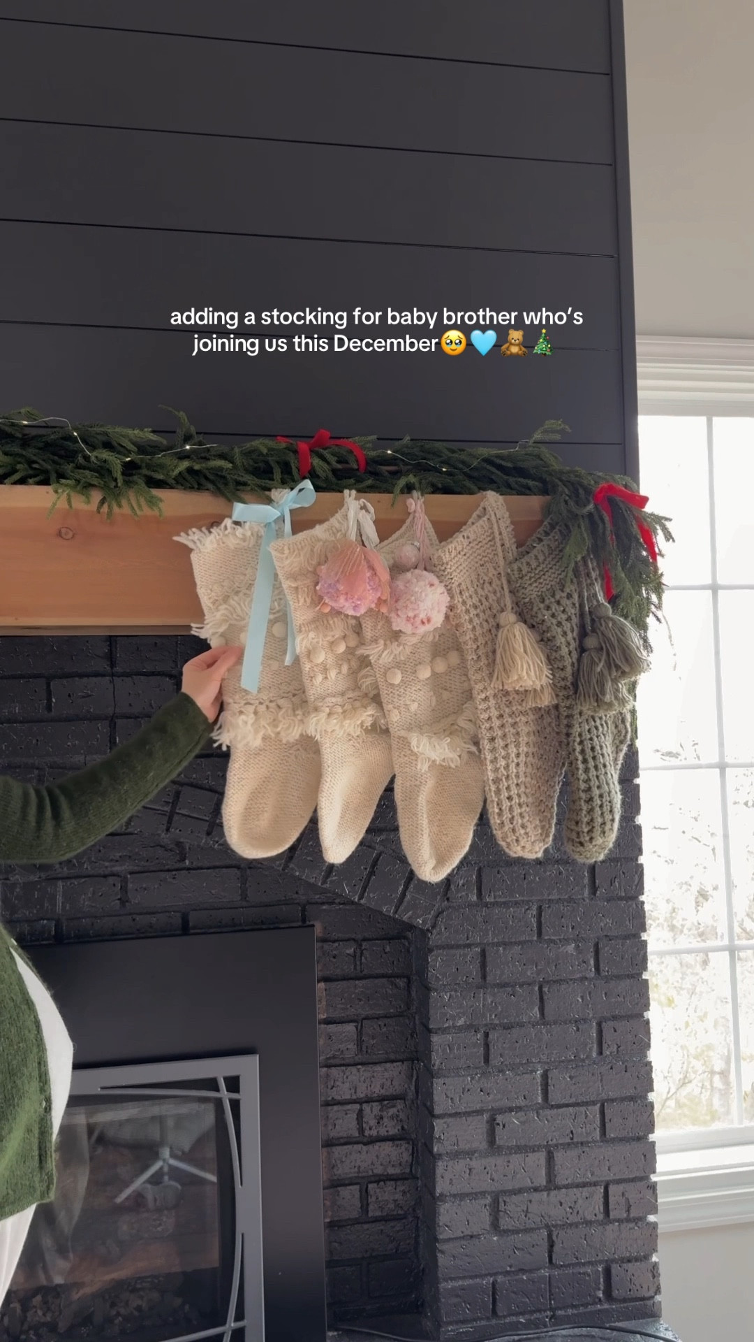 starting to decorate for Christmas! Linked what I could for decor on the mantel so far! Pomballs are years old from Etsy! 

#LTKHoliday #LTKBump #LTKHome