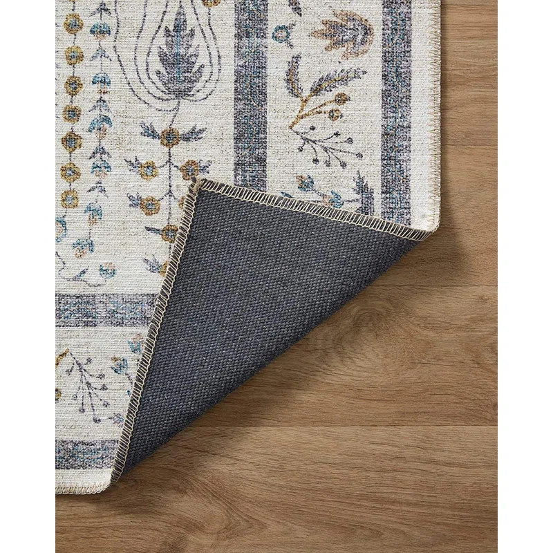Rifle Paper Co. x Loloi Maison Wisteria Cream Rug | Wayfair North America