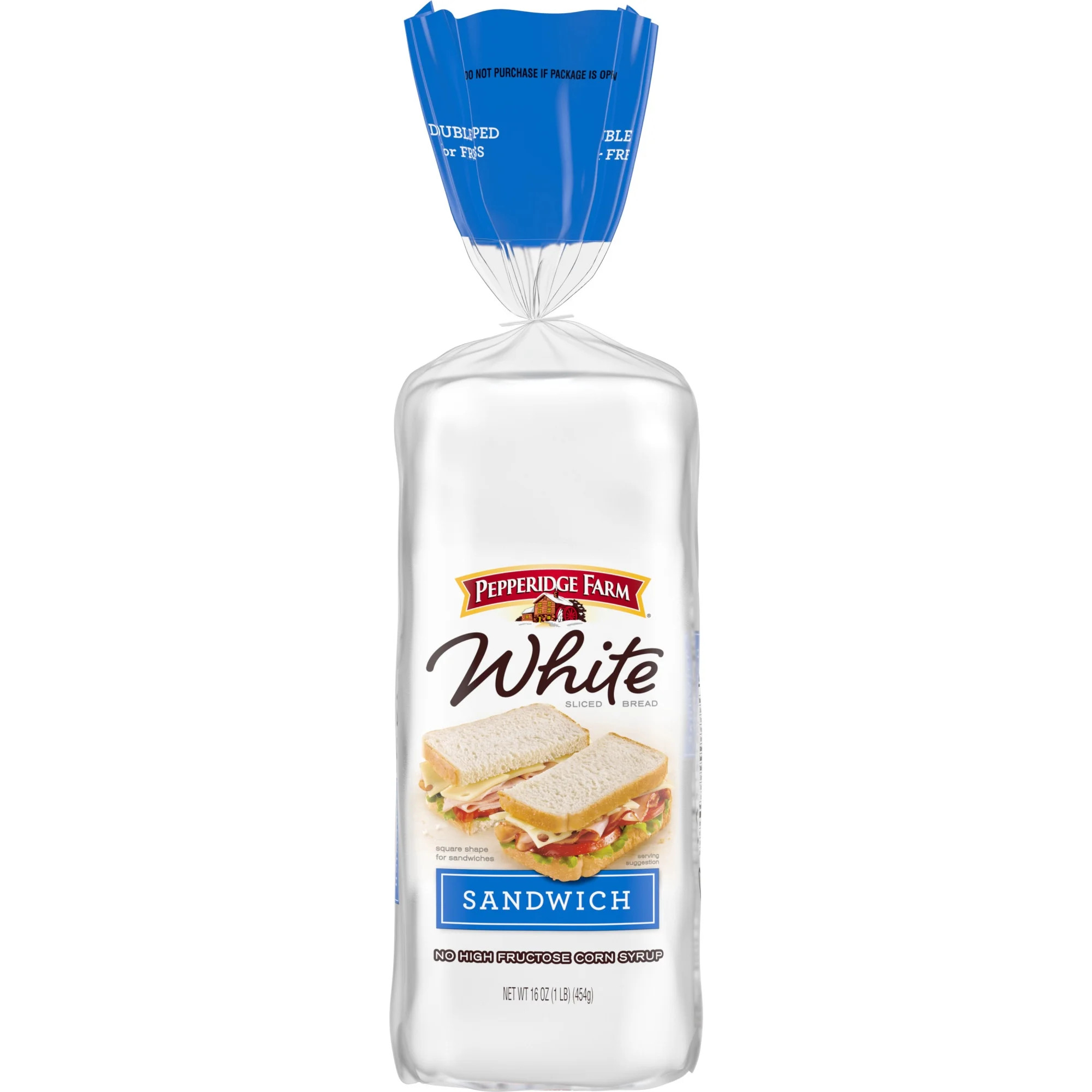 Pepperidge Farm Bread, White Sandwich Bread, 16 oz. Bag - Walmart.com | Walmart (US)