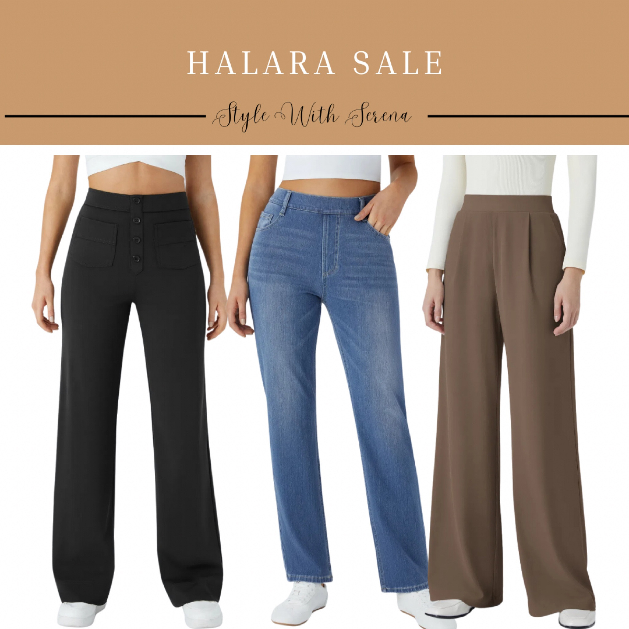 Halara sale, jeans, pants, work pants 

#LTKFindsUnder100 #LTKStyleTip #LTKWorkwear