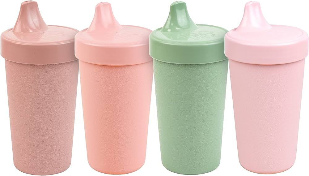 Re Play 4pk - 10 oz. No Spill Sippy Cups for Baby, Toddler, and Child Feeding in Desert Rose, Blu... | Amazon (US)