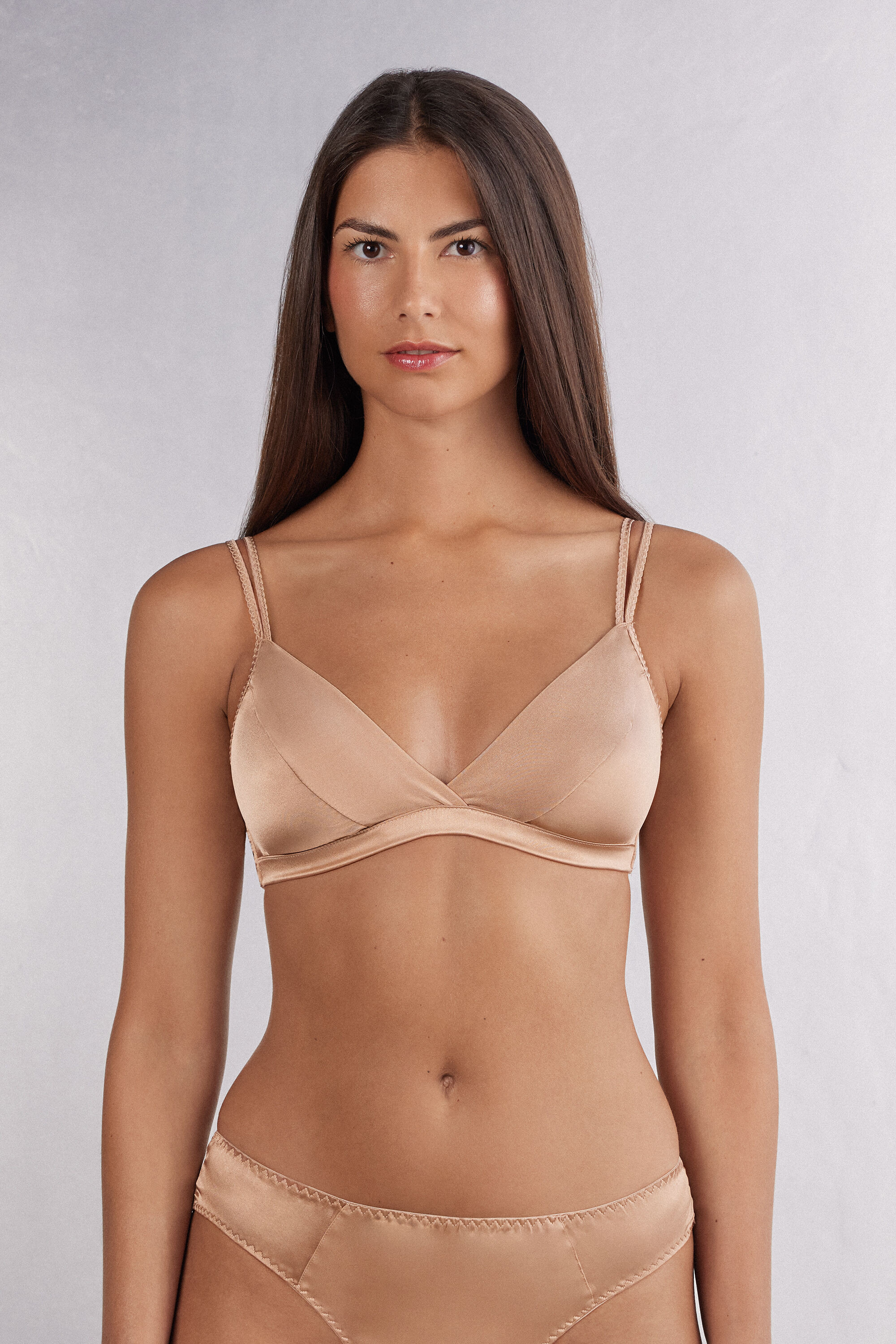 Emma Silk Triangle Bra | Intimissimi (US)