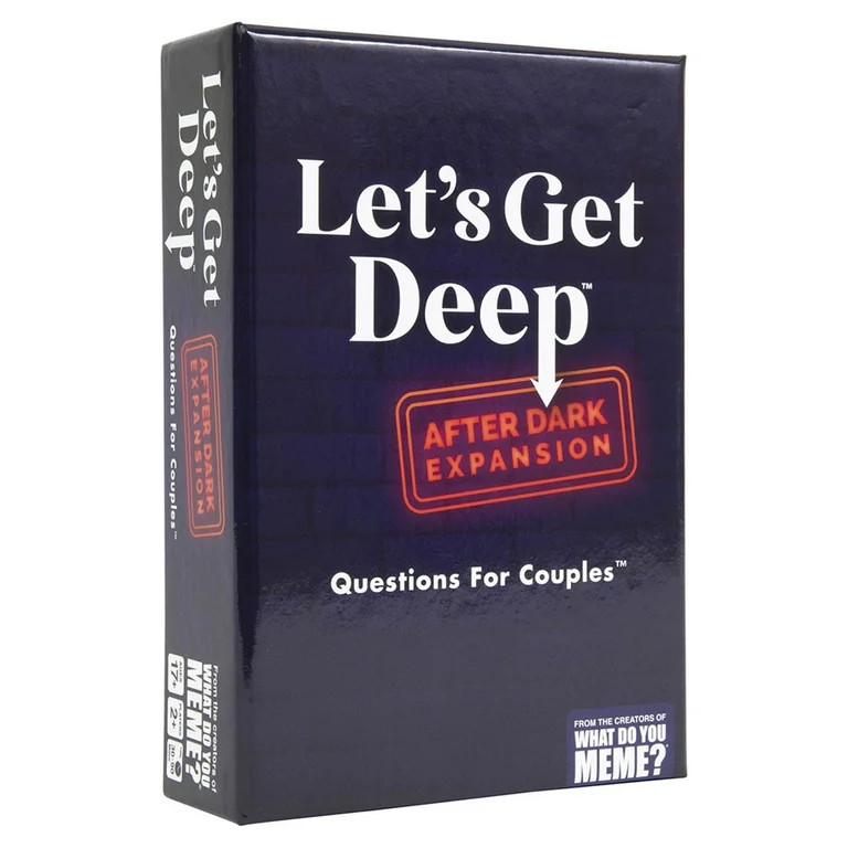 Let's Get Deep: After Dark – The NSFW Expansion Pack Full of Questions for Couples – Designed... | Walmart (US)