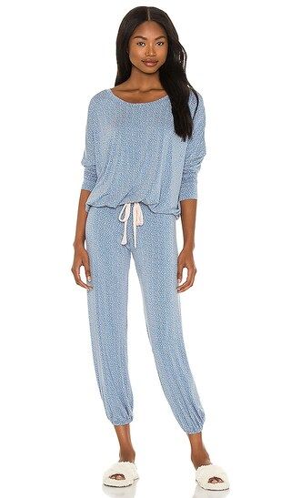 Gisele Slouchy Set in Blue Shadow & Antique Rose | Revolve Clothing (Global)