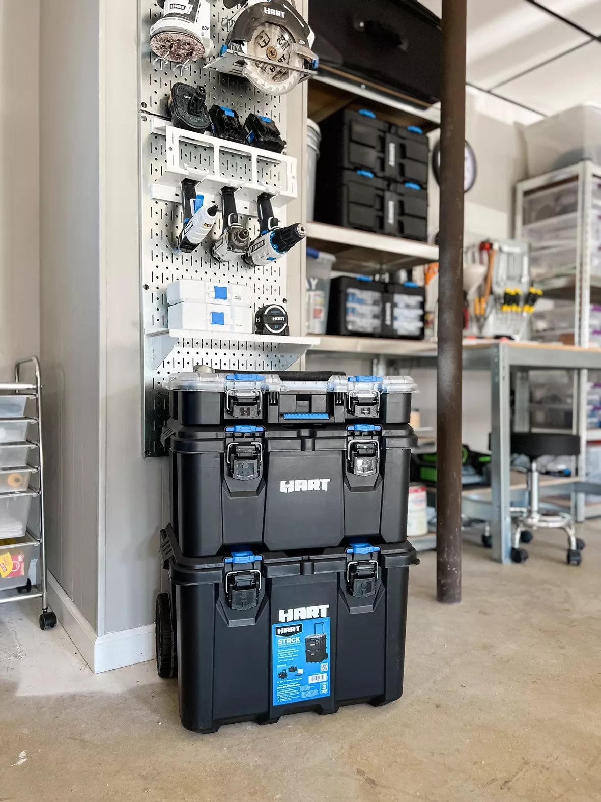 Hart Stack System, Mobile Tool Storage and Organization