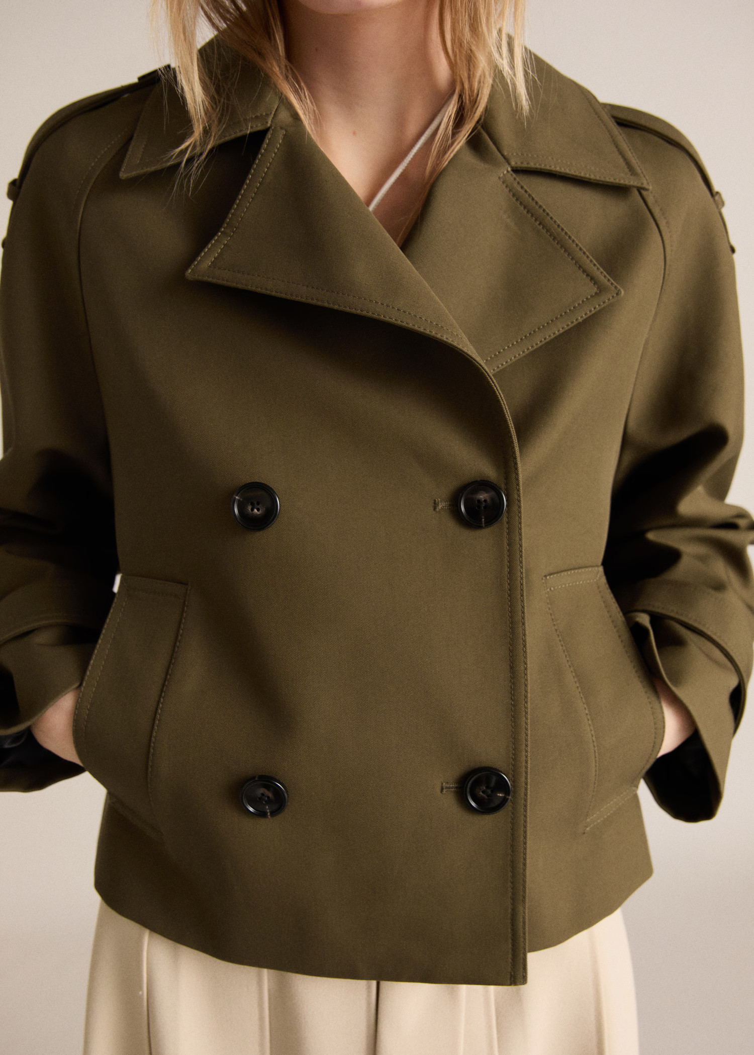 Zweireihige Jacke mit Reverskragen - Damen | MANGO Deutschland | Mango EU