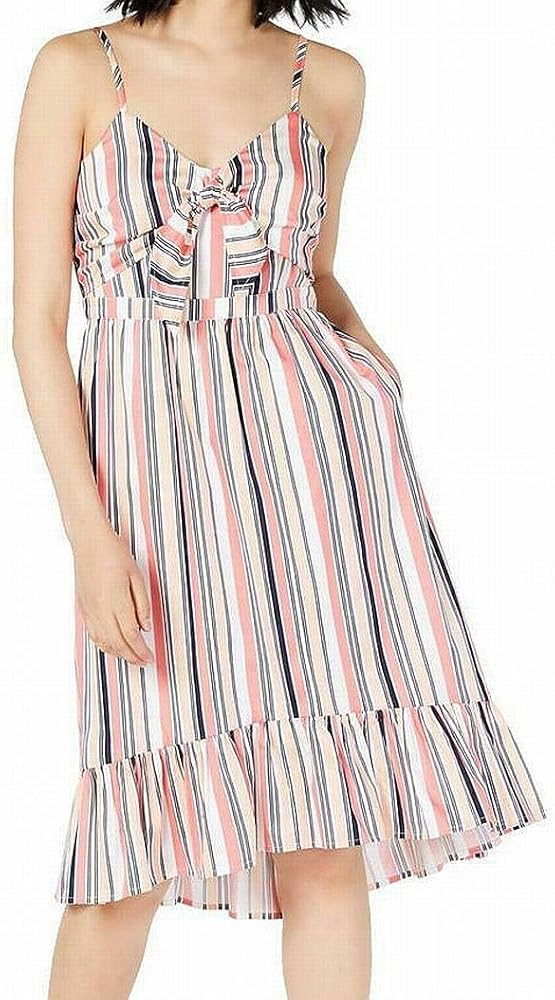 Maison Jules Womens Sleeveless Front Tie Casual Dress | Amazon (US)